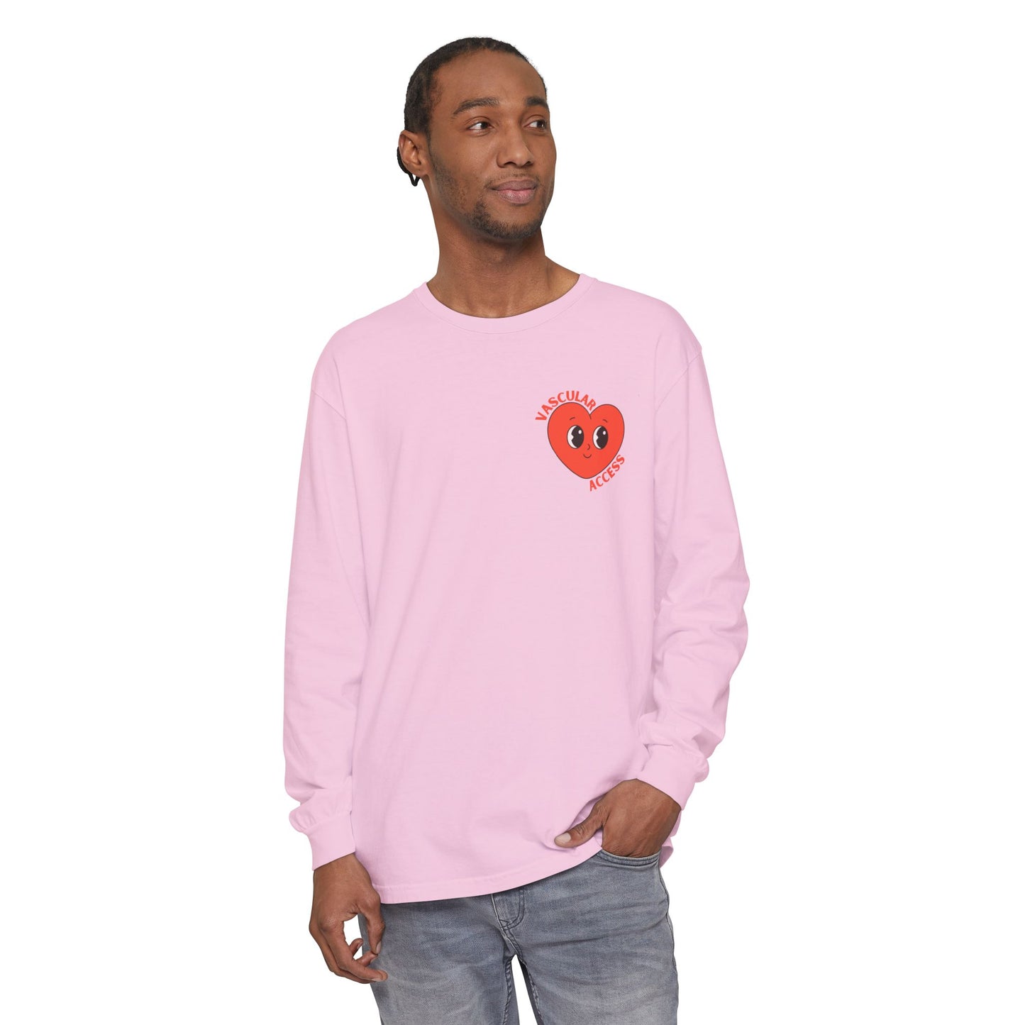 VASCULAR ACCESS I PICC YOU Valentines Day Long Sleeve T-Shirt