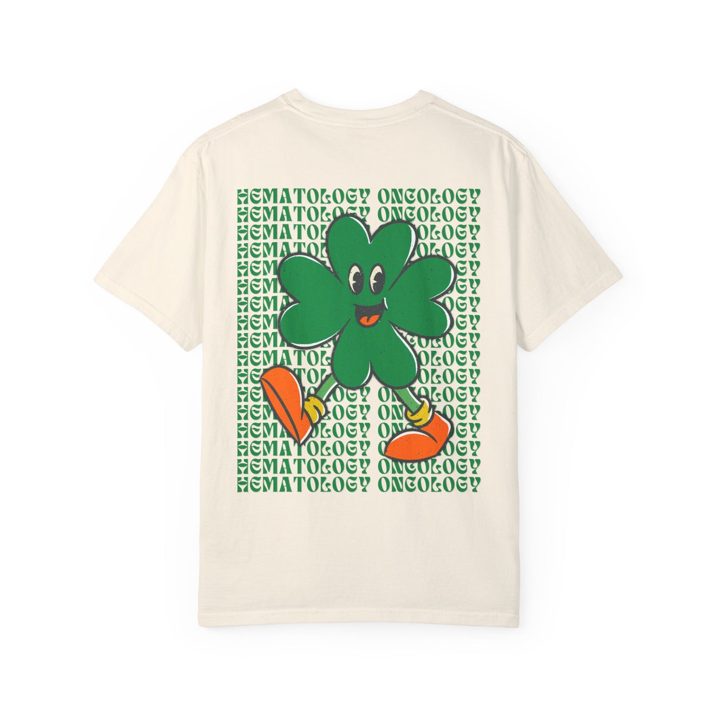 Hem/Onc St. Patrick's Day T Shirt Happy Shamrock