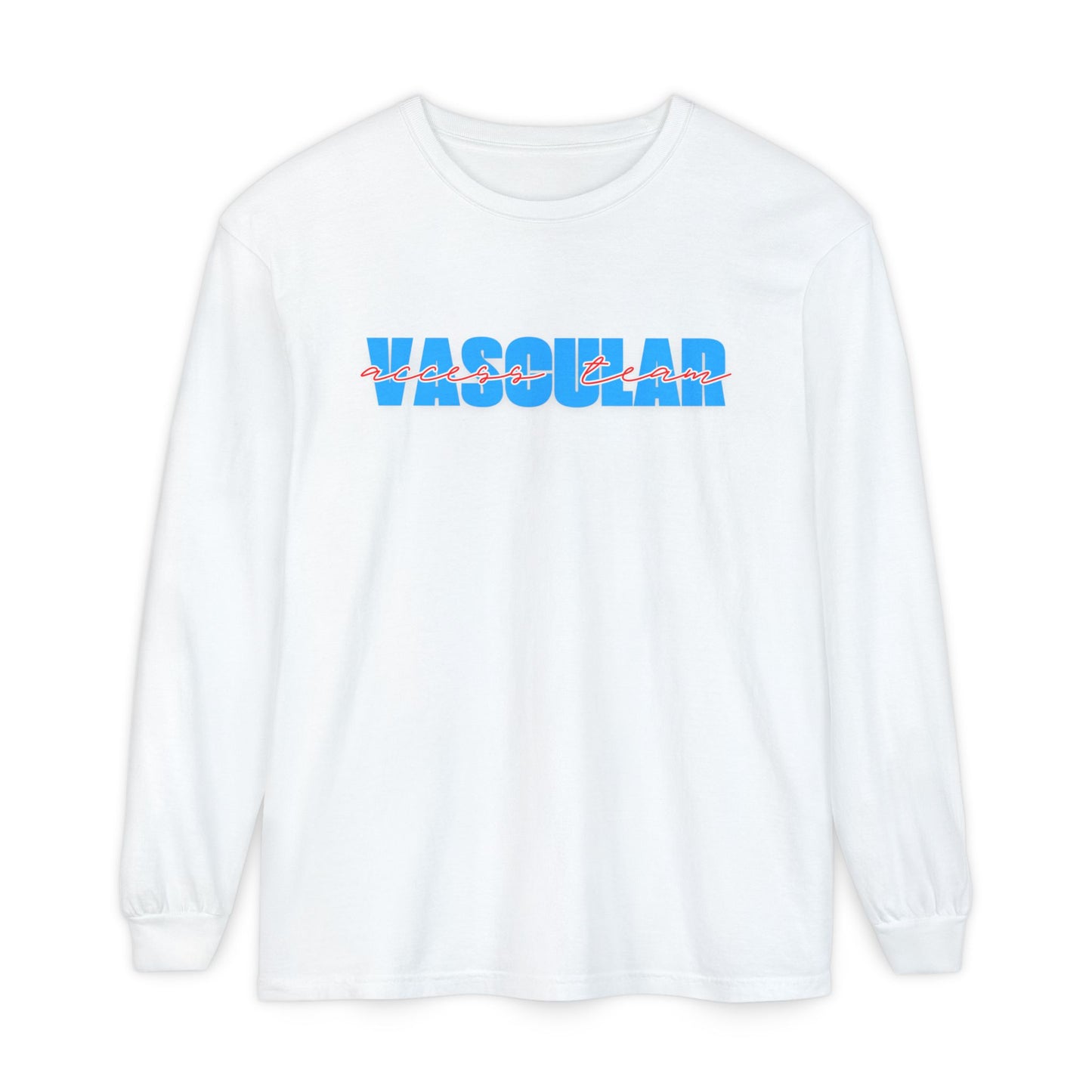 VASCULAR ACCESS Anatomical Long Sleeve T Shirt