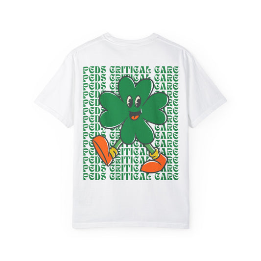 PICU St. Patrick's Day T Shirt Happy Shamrock