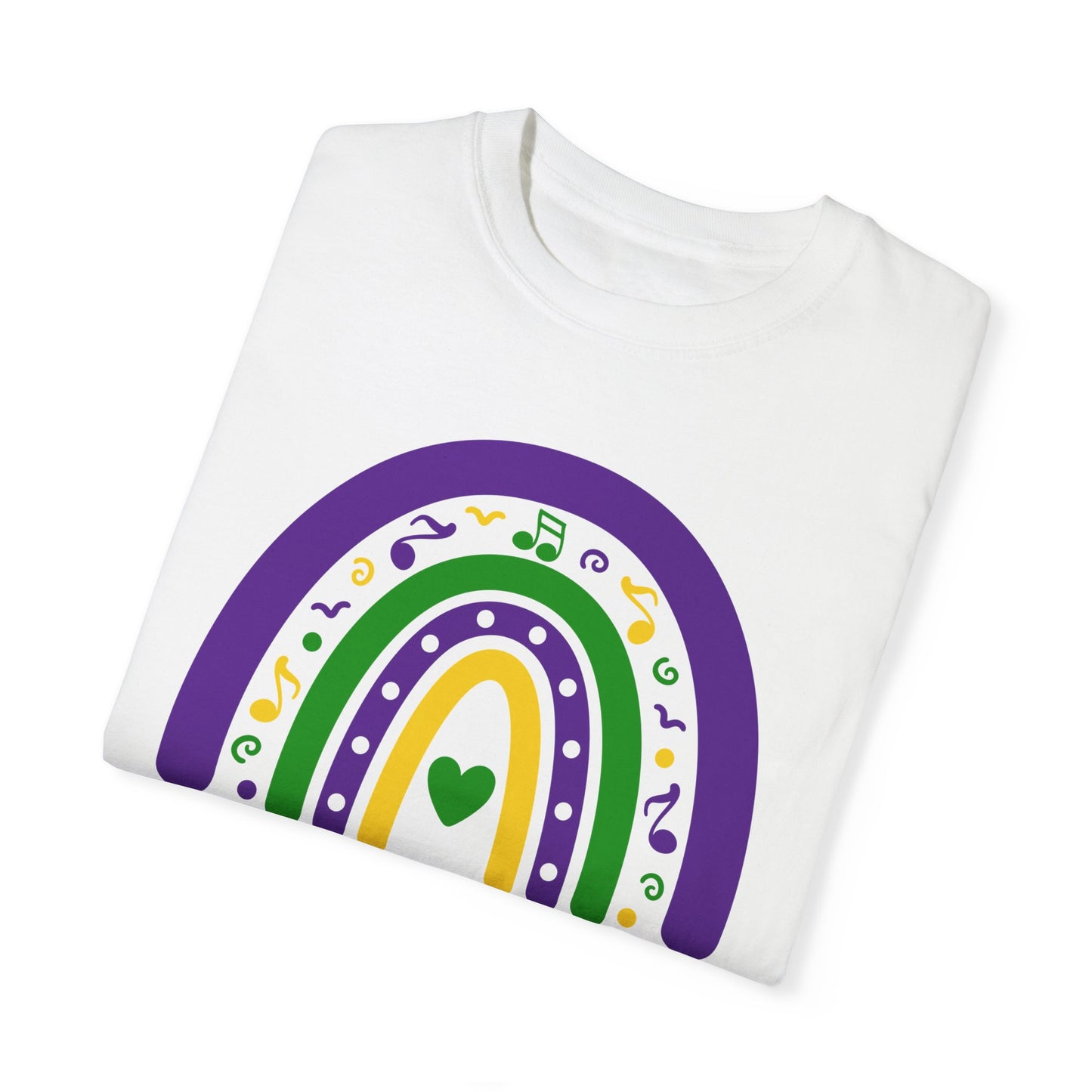 Radiology Department Mardi Gras T Shirt Rainbow Design