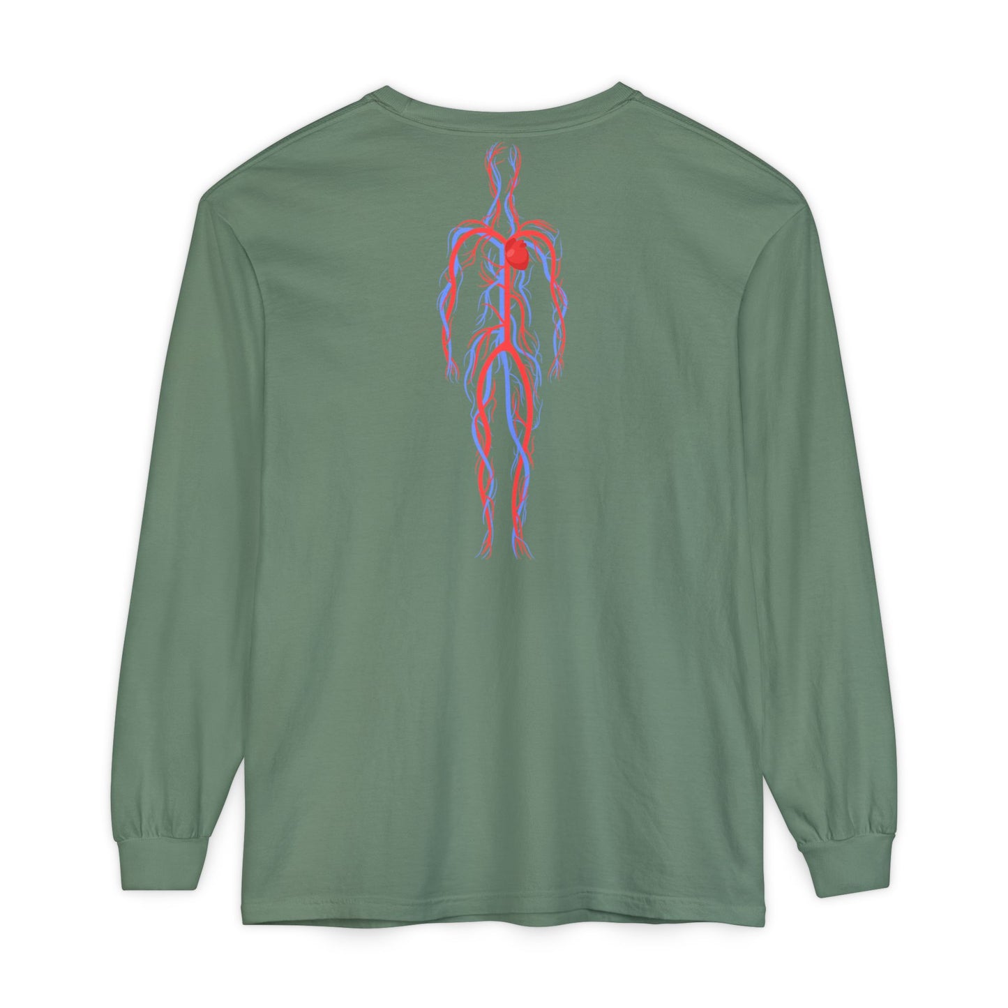 VASCULAR ACCESS Anatomical Long Sleeve T Shirt