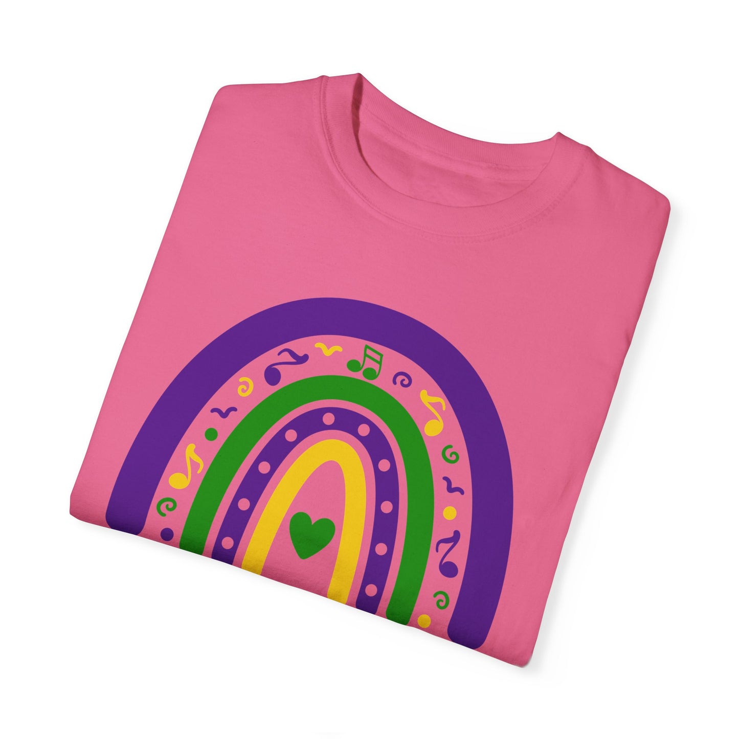 Fun Orthopedics Mardi Gras T Shirt Rainbow Design