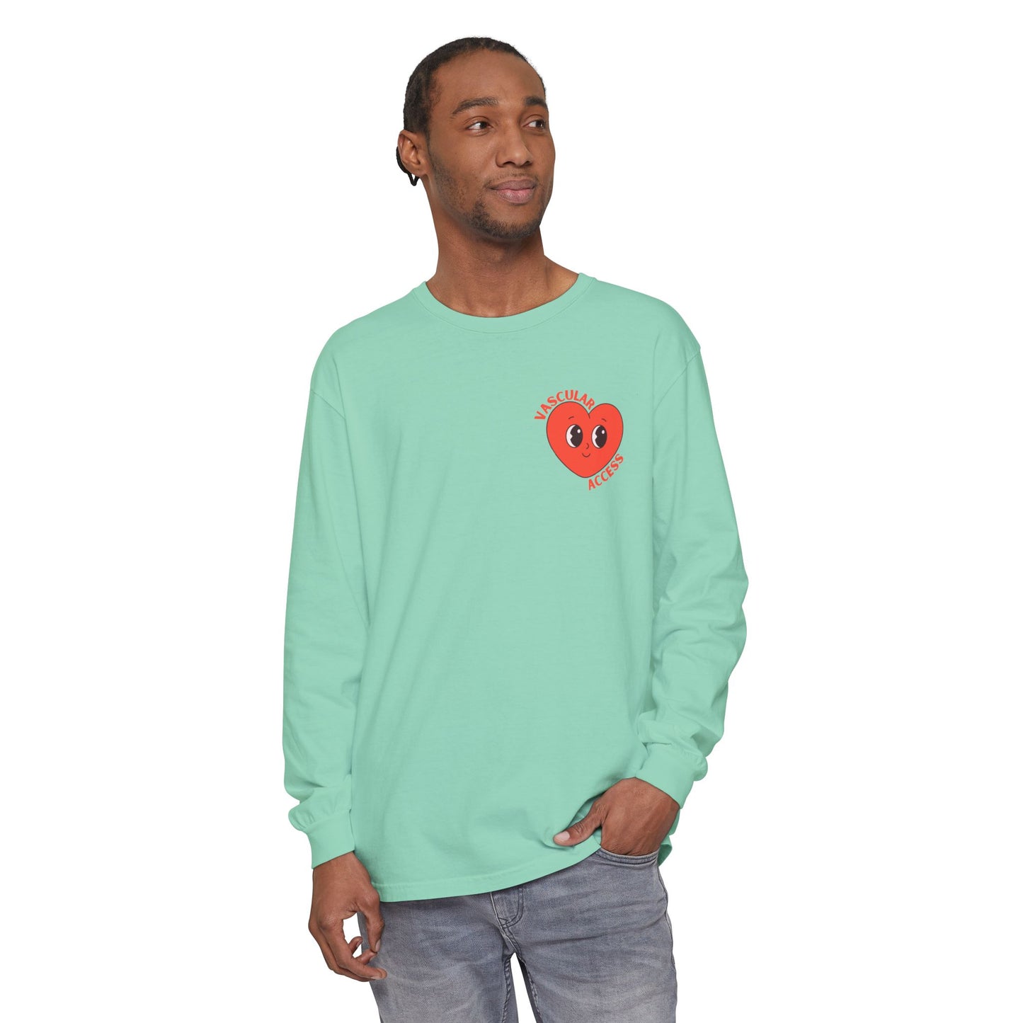 VASCULAR ACCESS I PICC YOU Valentines Day Long Sleeve T-Shirt