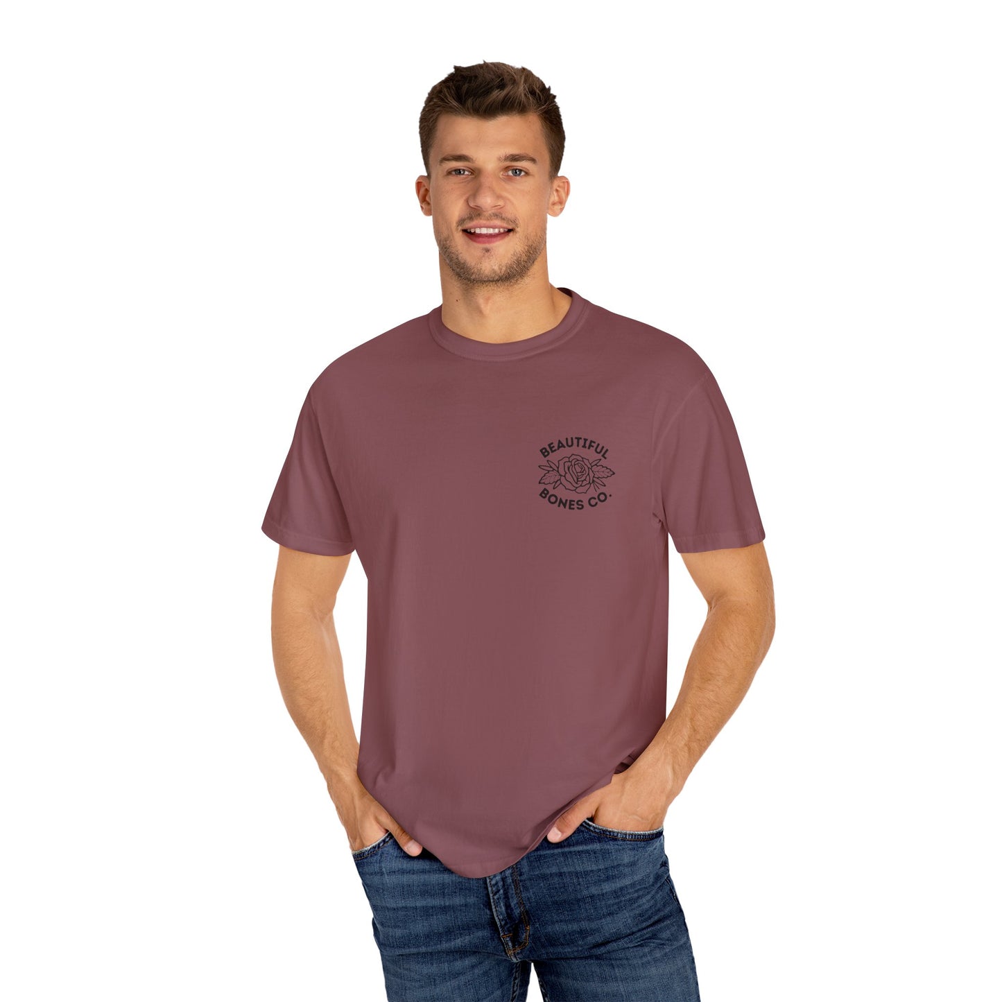 Find Someone Who Grows Flowers in The Darkest Parts of You T shirt Comfort Colors