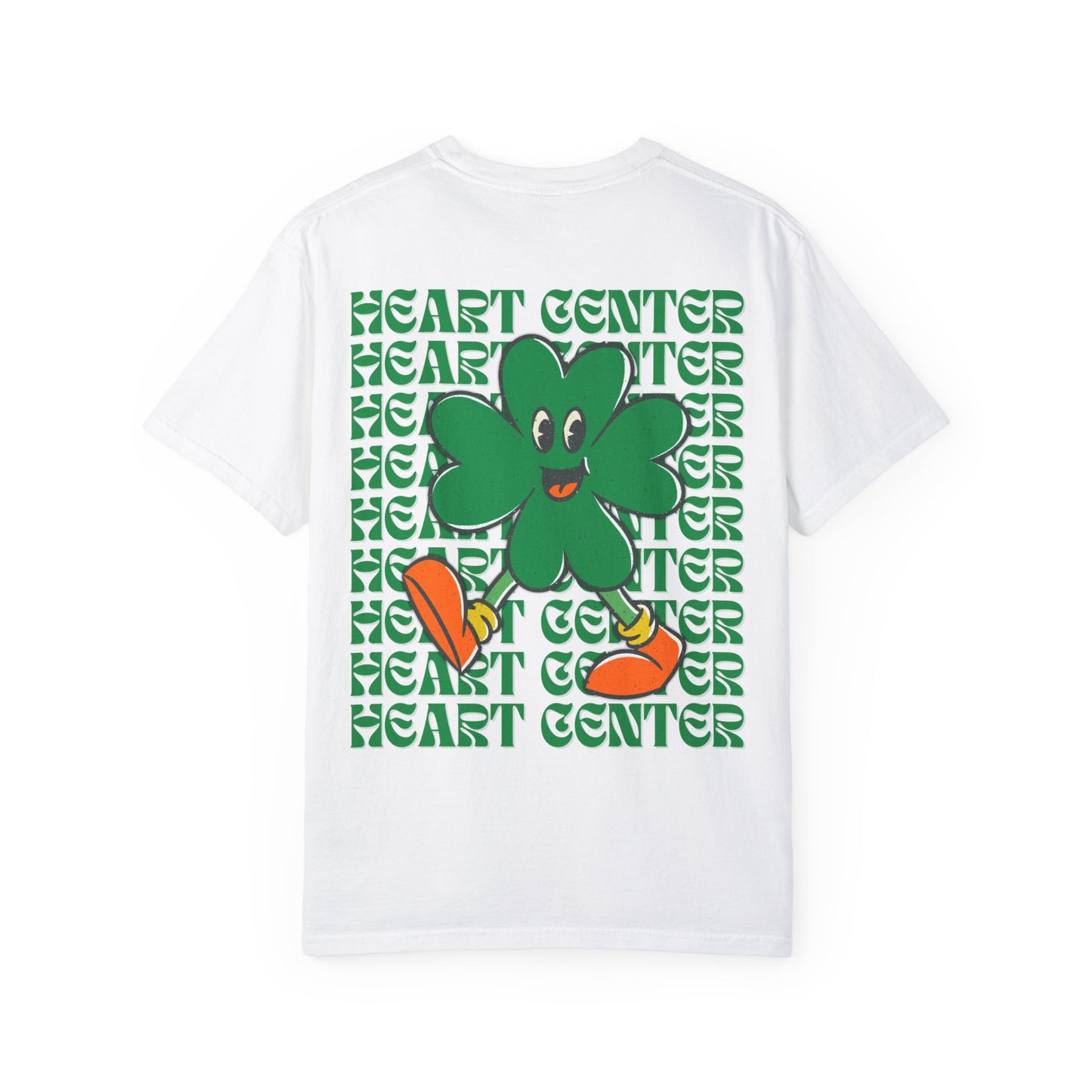 Heart Center St. Patrick's Day T-shirt Happy Shamrock