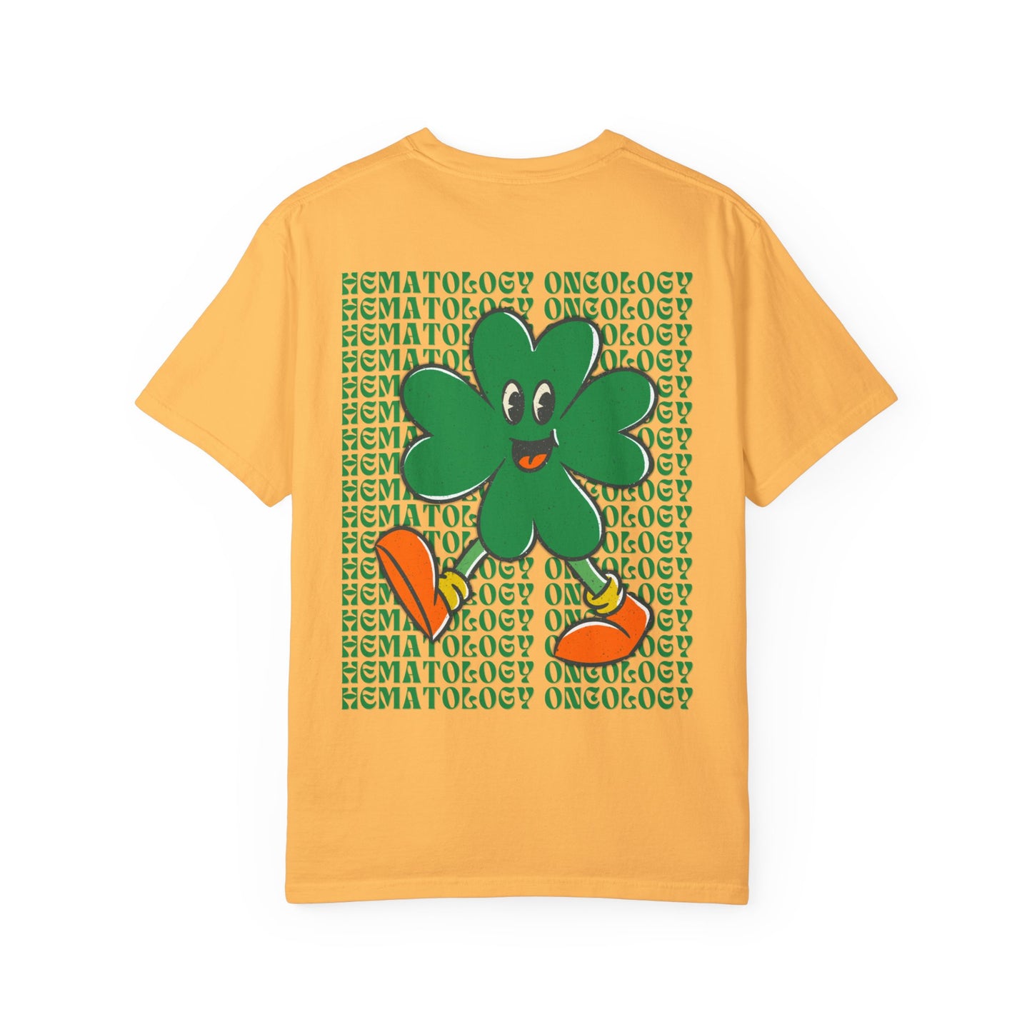 Hem/Onc St. Patrick's Day T Shirt Happy Shamrock