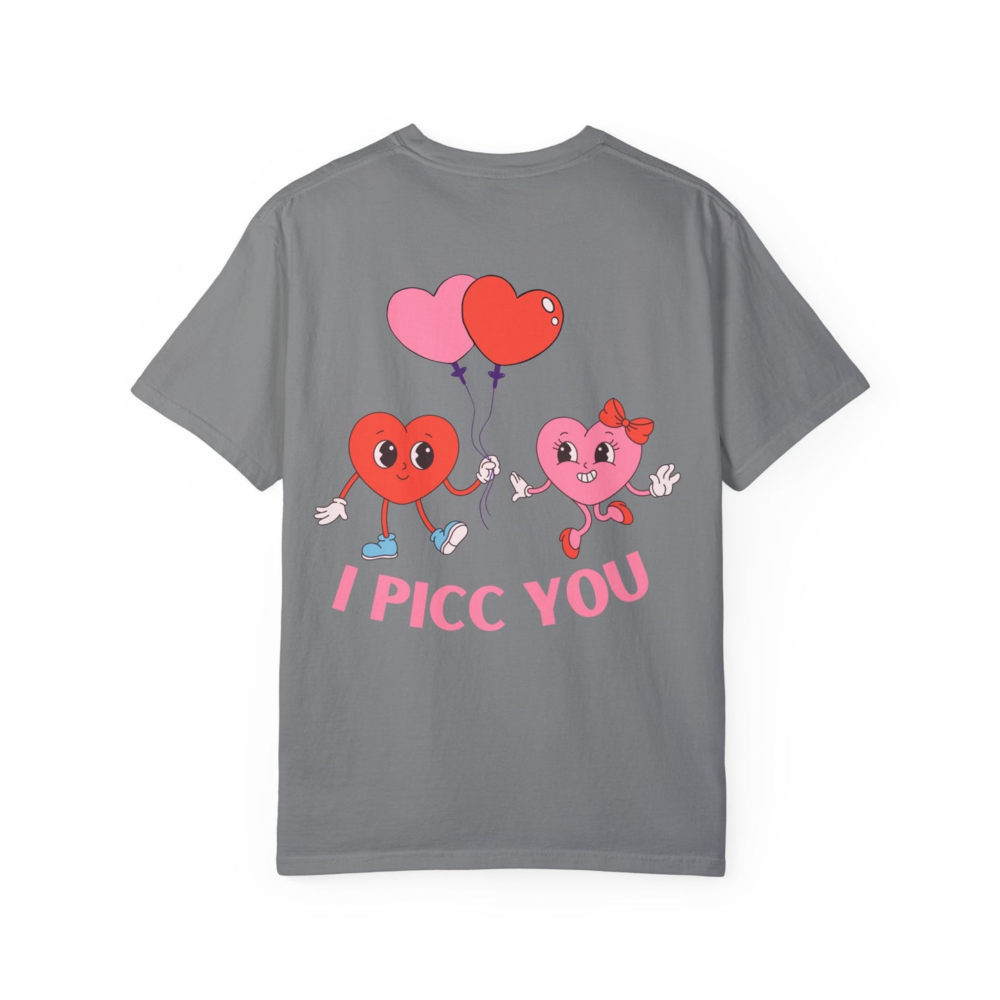 VASCULAR ACCESS I PICC YOU Valentines Day Shirt (red letters)