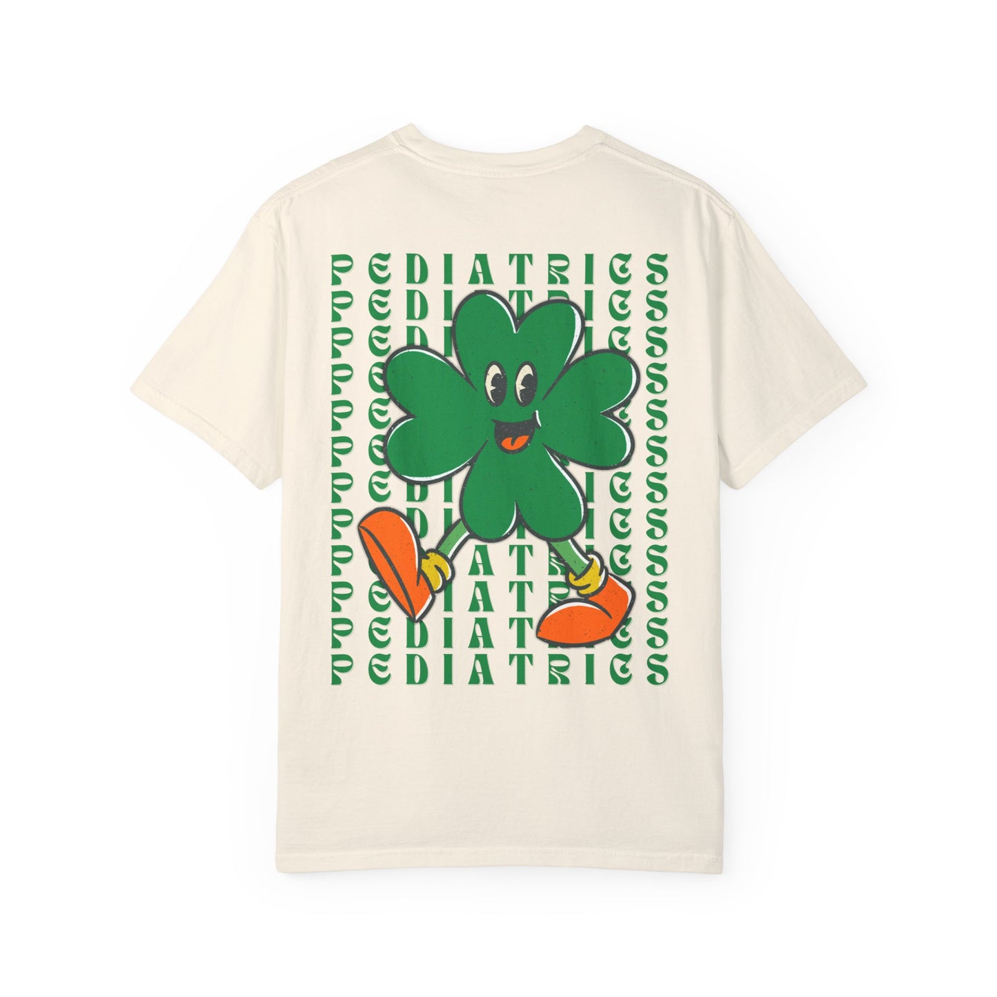 Pediatrics St. Patrick's Day T Shirt Happy Shamrock