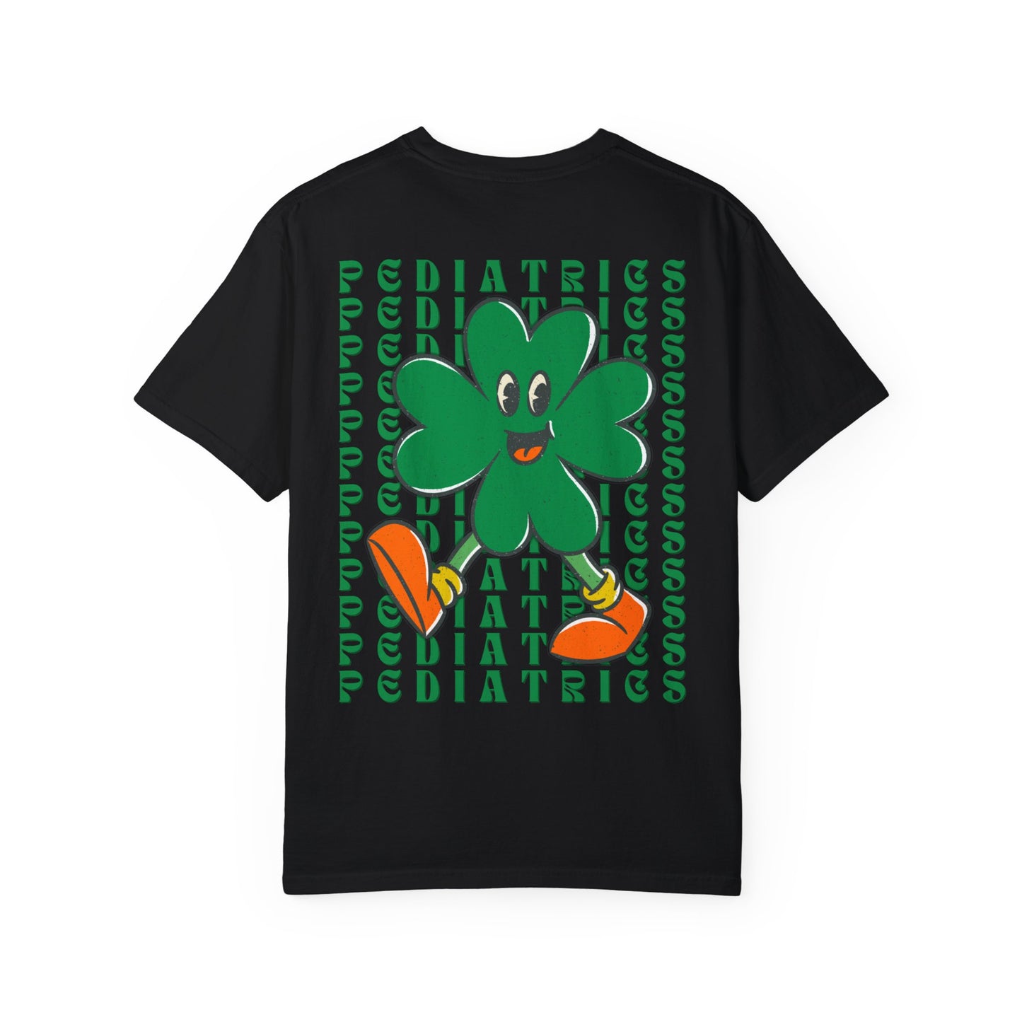 Pediatrics St. Patrick's Day T Shirt Happy Shamrock