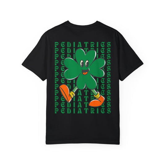 Pediatrics St. Patrick's Day T Shirt Happy Shamrock