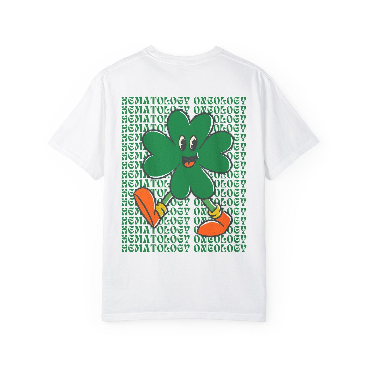 Hem/Onc St. Patrick's Day T Shirt Happy Shamrock