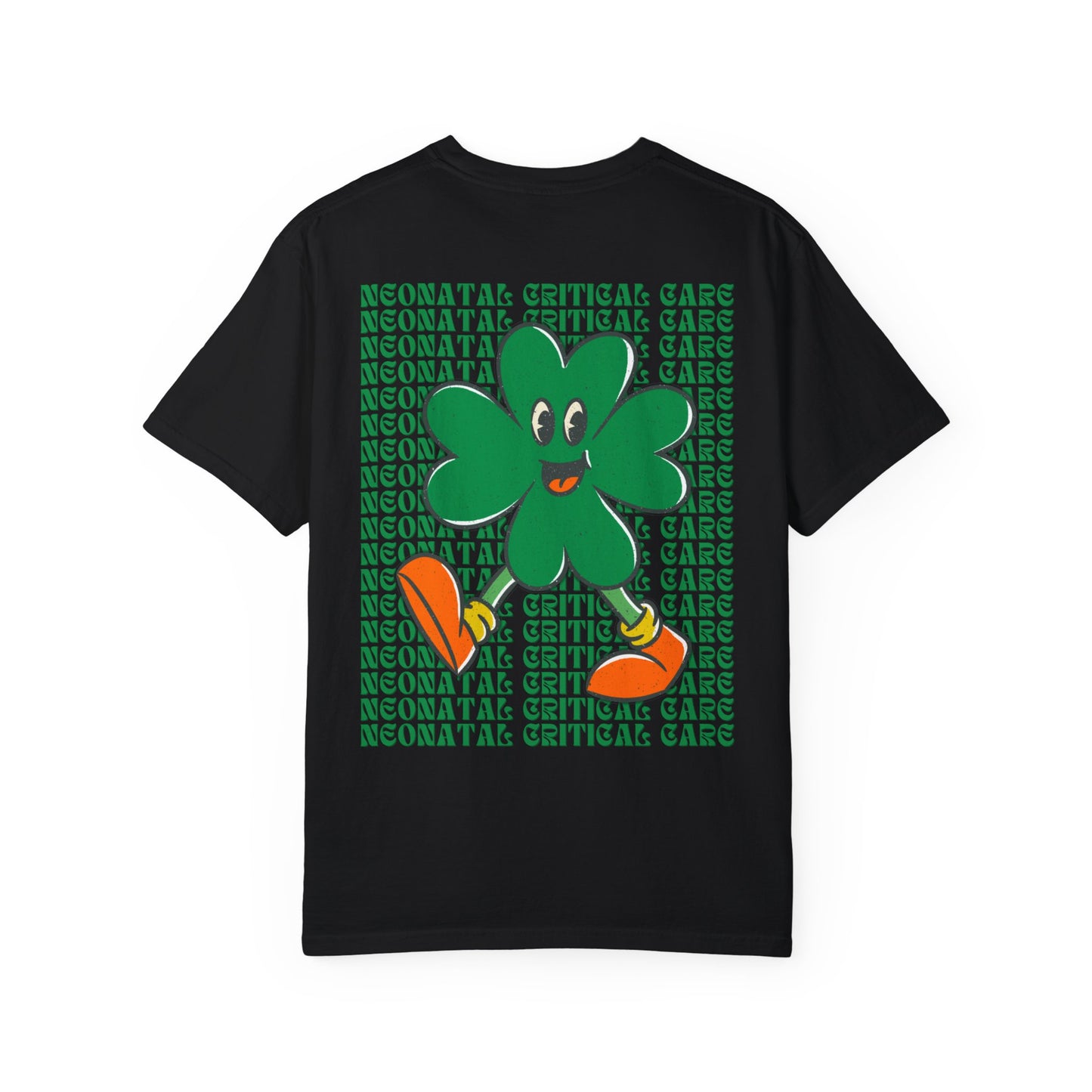 NICU St. Patrick's Day T Shirt Happy Shamrock