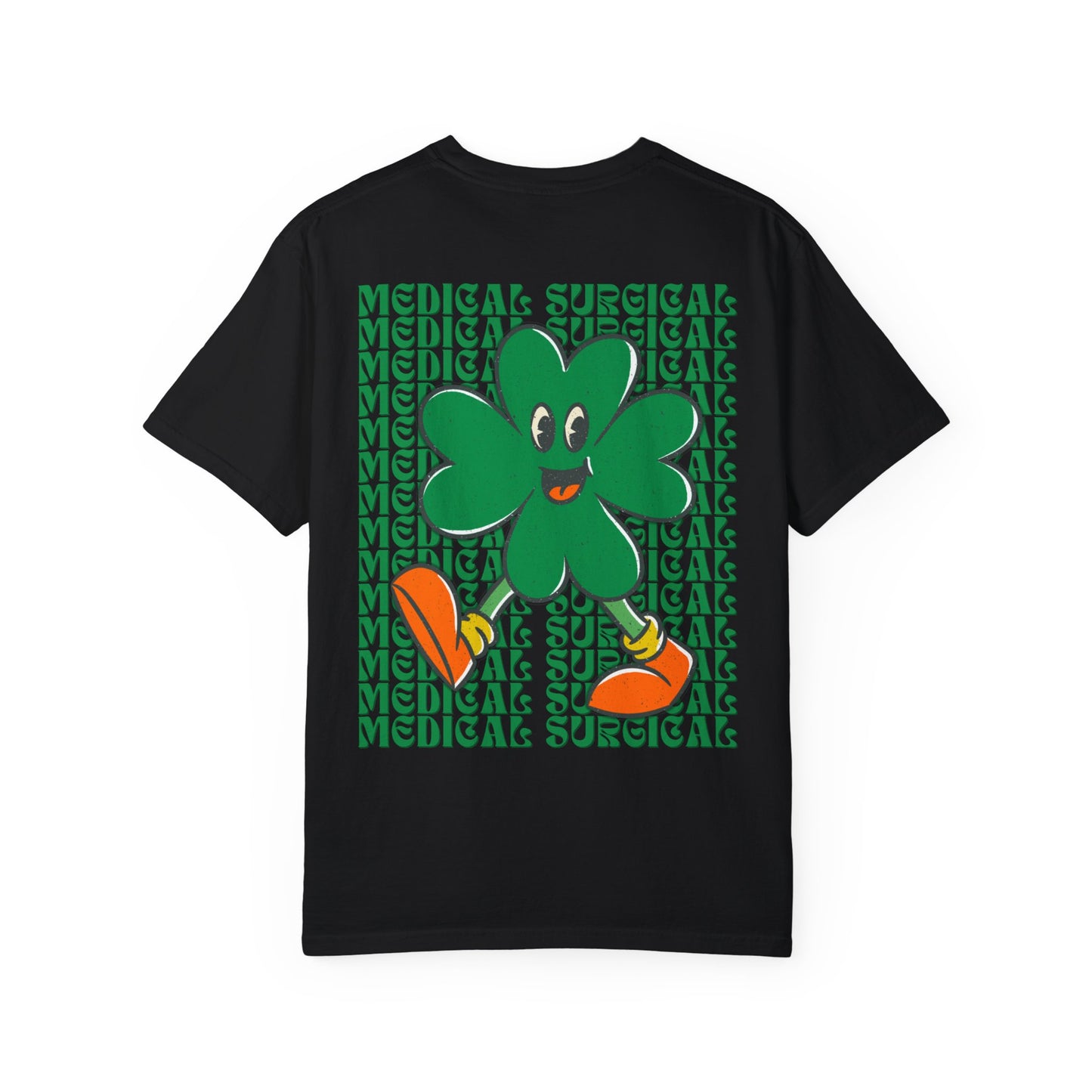 Medical Surgical St. Patrick's Day T Shirt Happy Shamrock