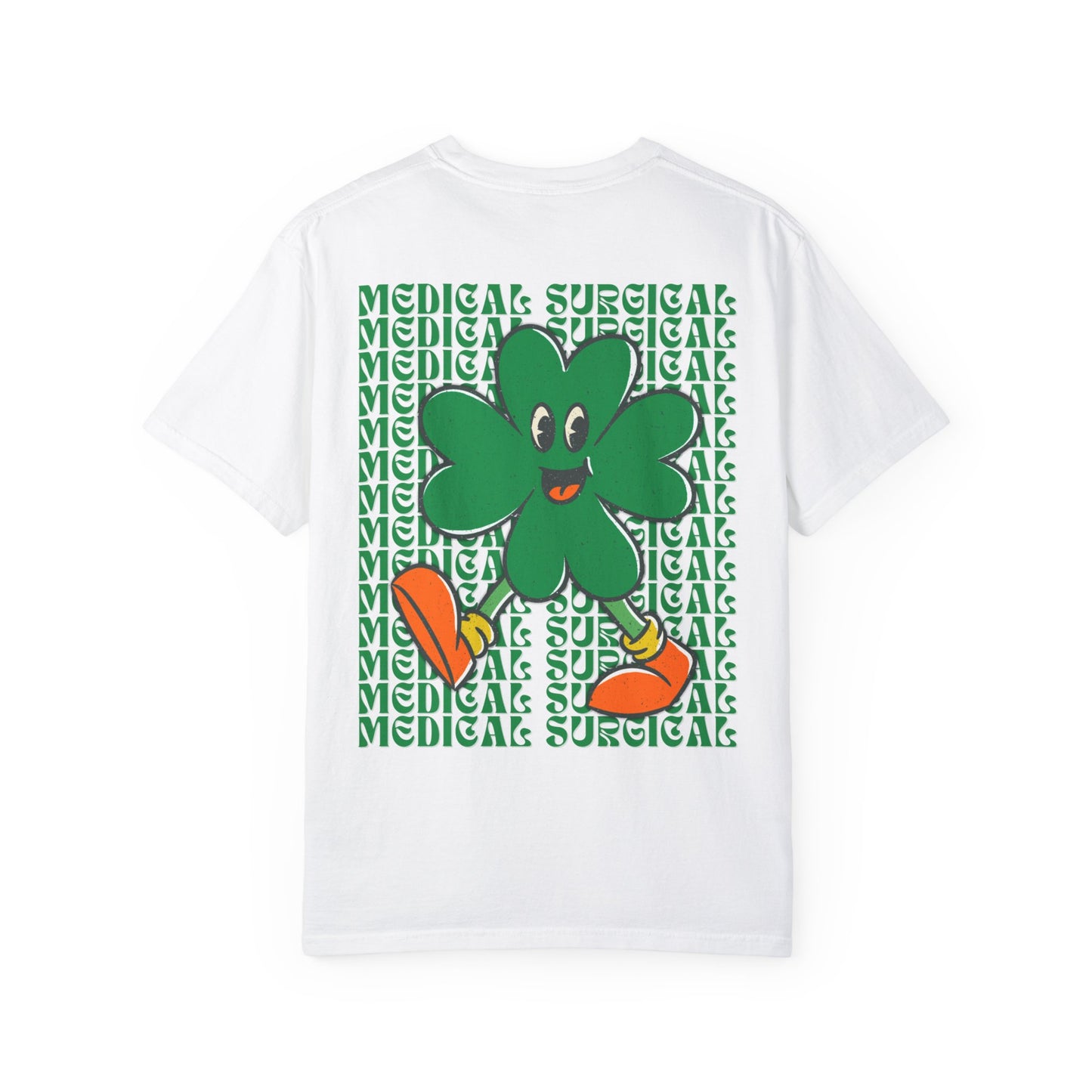 Medical Surgical St. Patrick's Day T Shirt Happy Shamrock