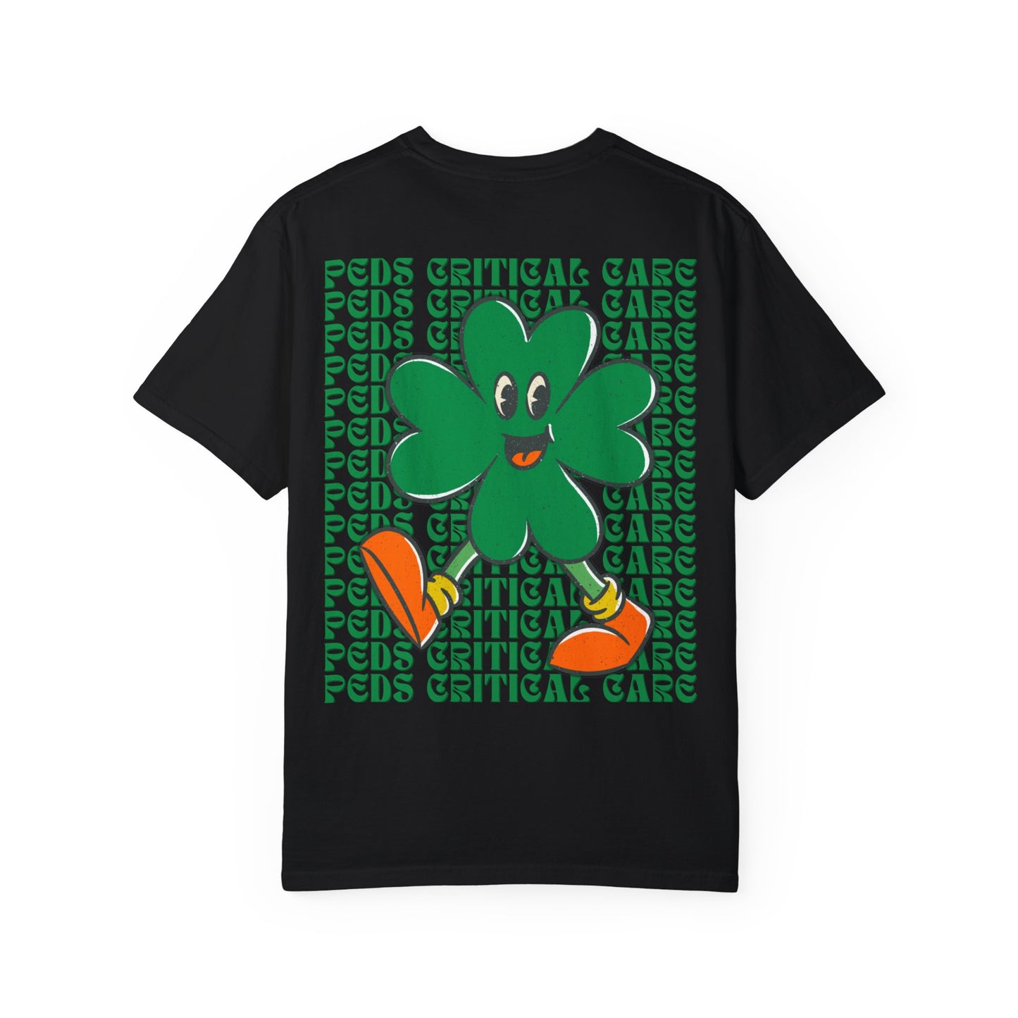 PICU St. Patrick's Day T Shirt Happy Shamrock