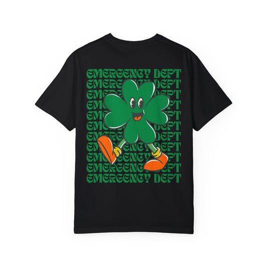 Emergency Dept. St Patricks Day T Shirt Happy Shamrock