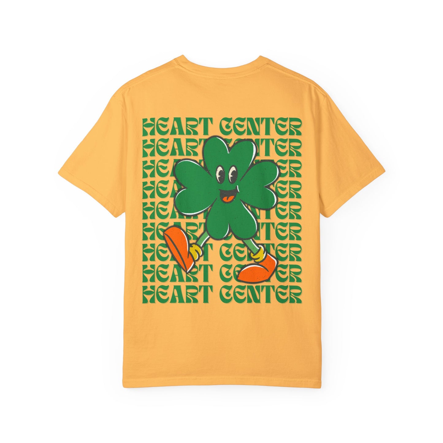 Heart Center St. Patrick's Day T-shirt Happy Shamrock