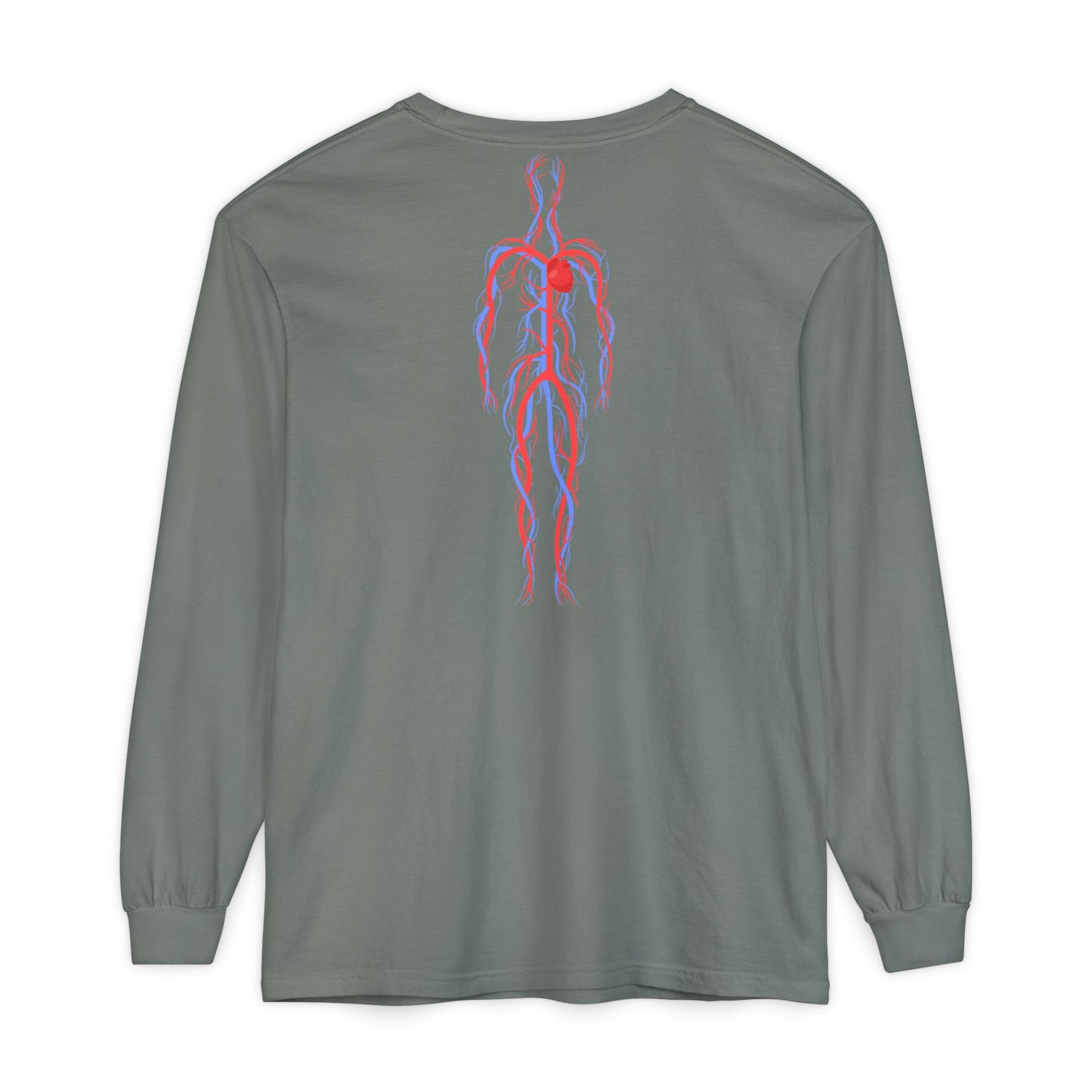 VASCULAR ACCESS Anatomical Long Sleeve T Shirt