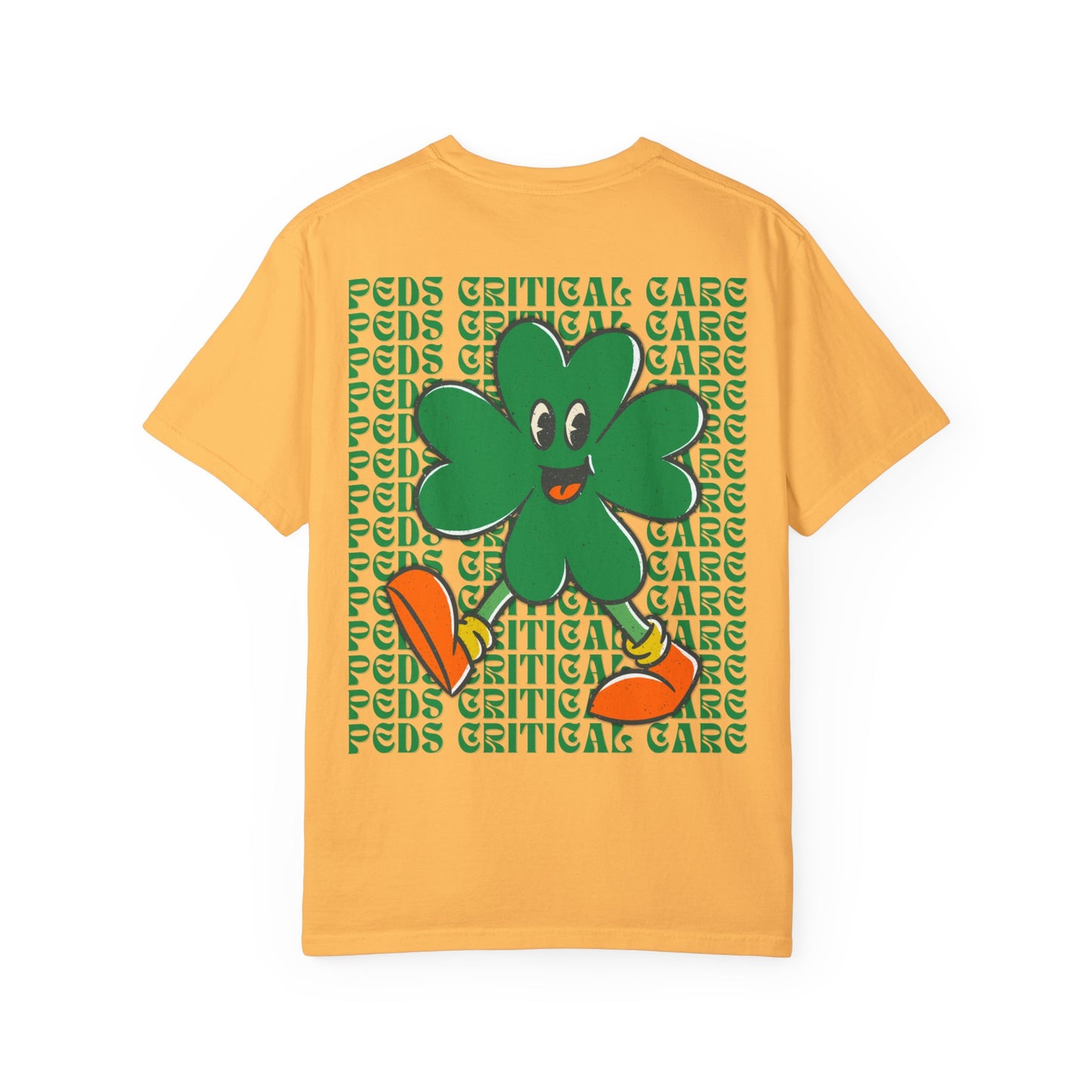 PICU St. Patrick's Day T Shirt Happy Shamrock