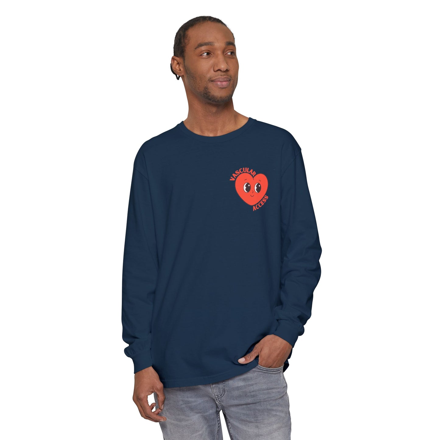 VASCULAR ACCESS I PICC YOU Valentines Day Long Sleeve T-Shirt