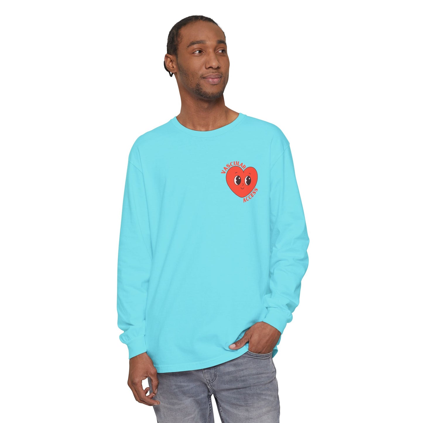 VASCULAR ACCESS I PICC YOU Valentines Day Long Sleeve T-Shirt