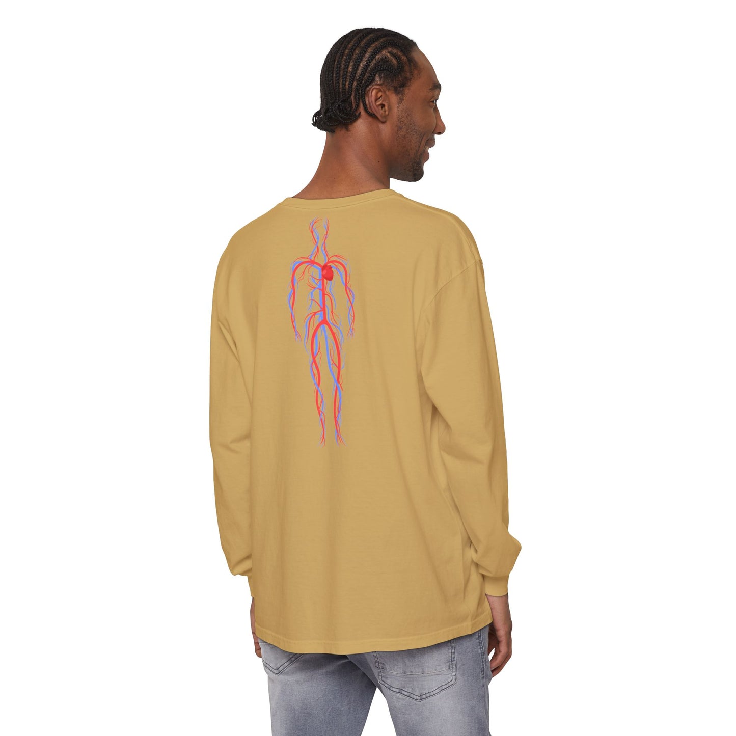 VASCULAR ACCESS Anatomical Long Sleeve T Shirt