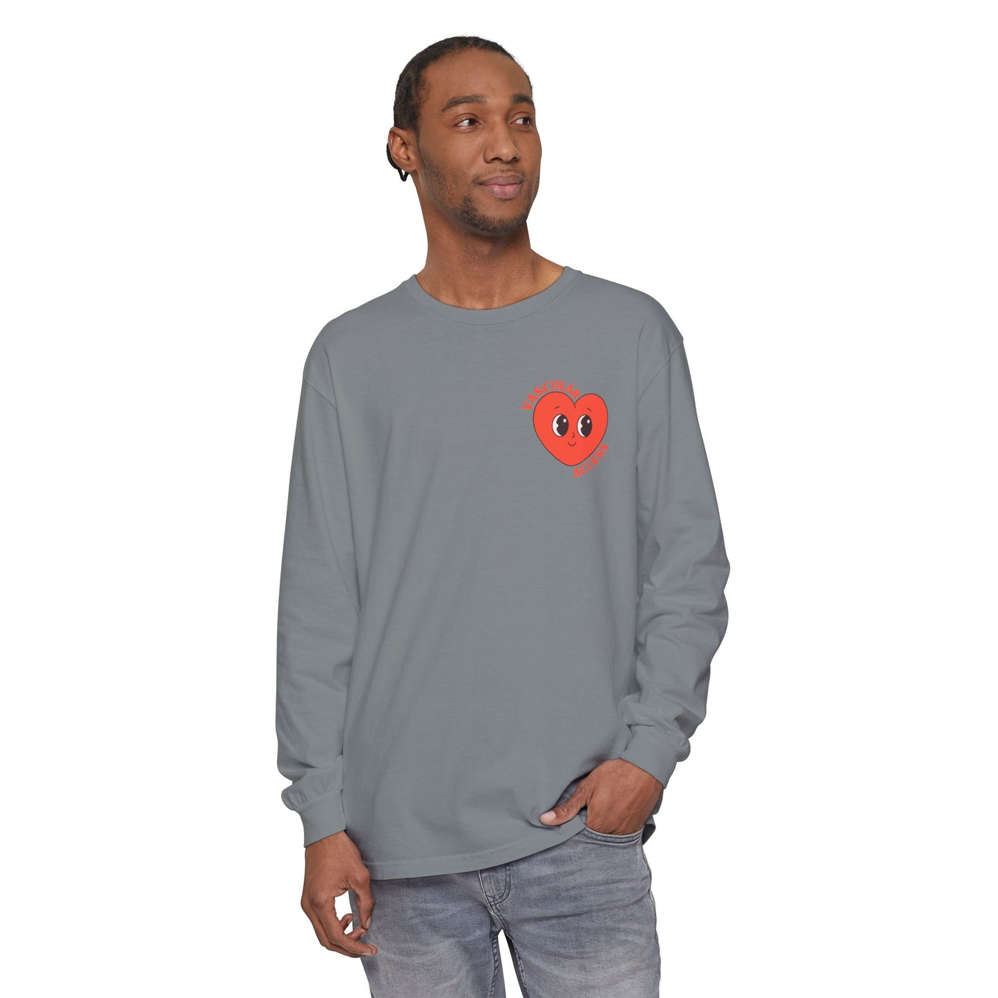 VASCULAR ACCESS I PICC YOU Valentines Day Long Sleeve T-Shirt