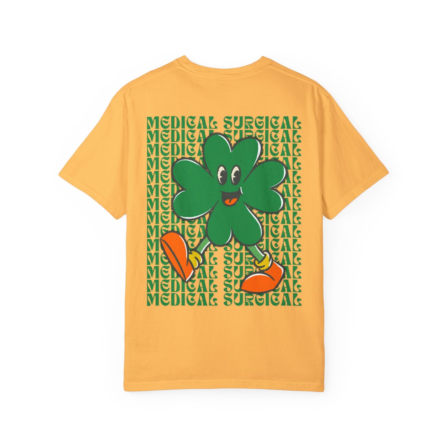 Medical Surgical St. Patrick's Day T Shirt Happy Shamrock