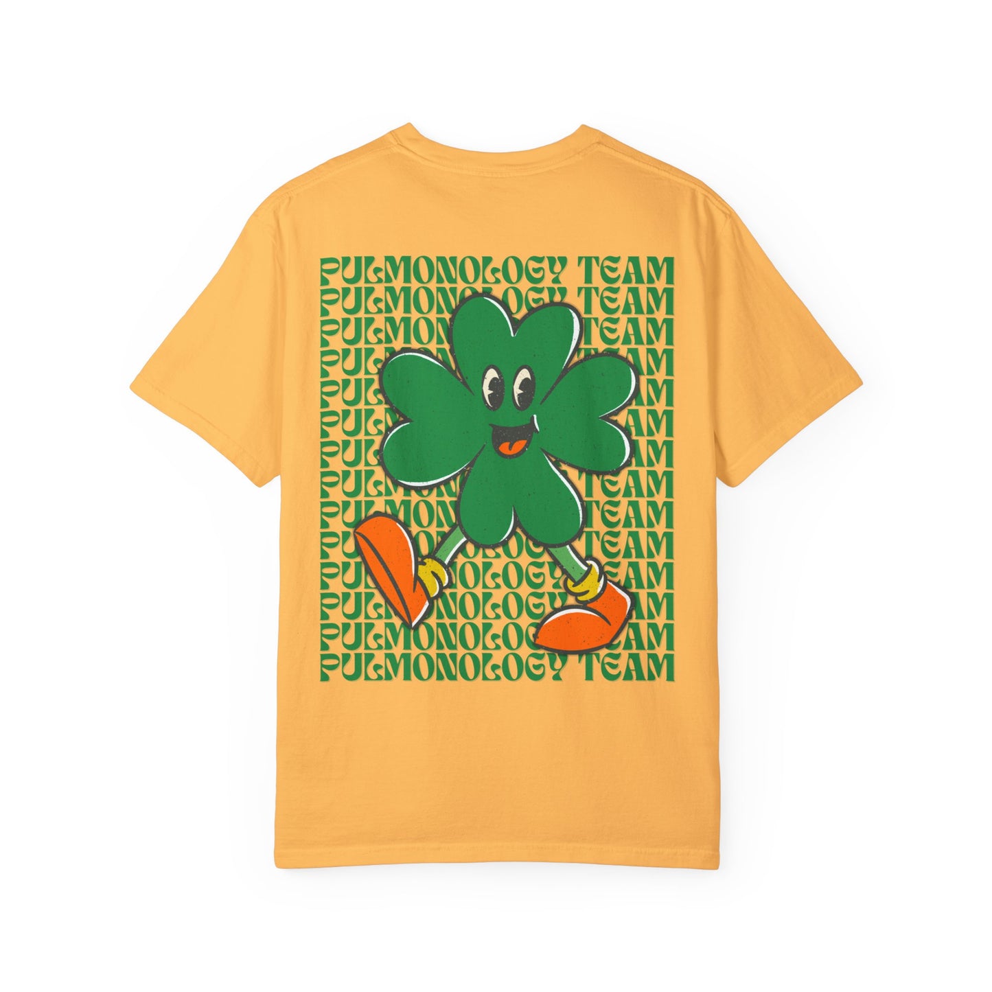 Pulmonology St. Patrick's Day T Shirt Happy Shamrock