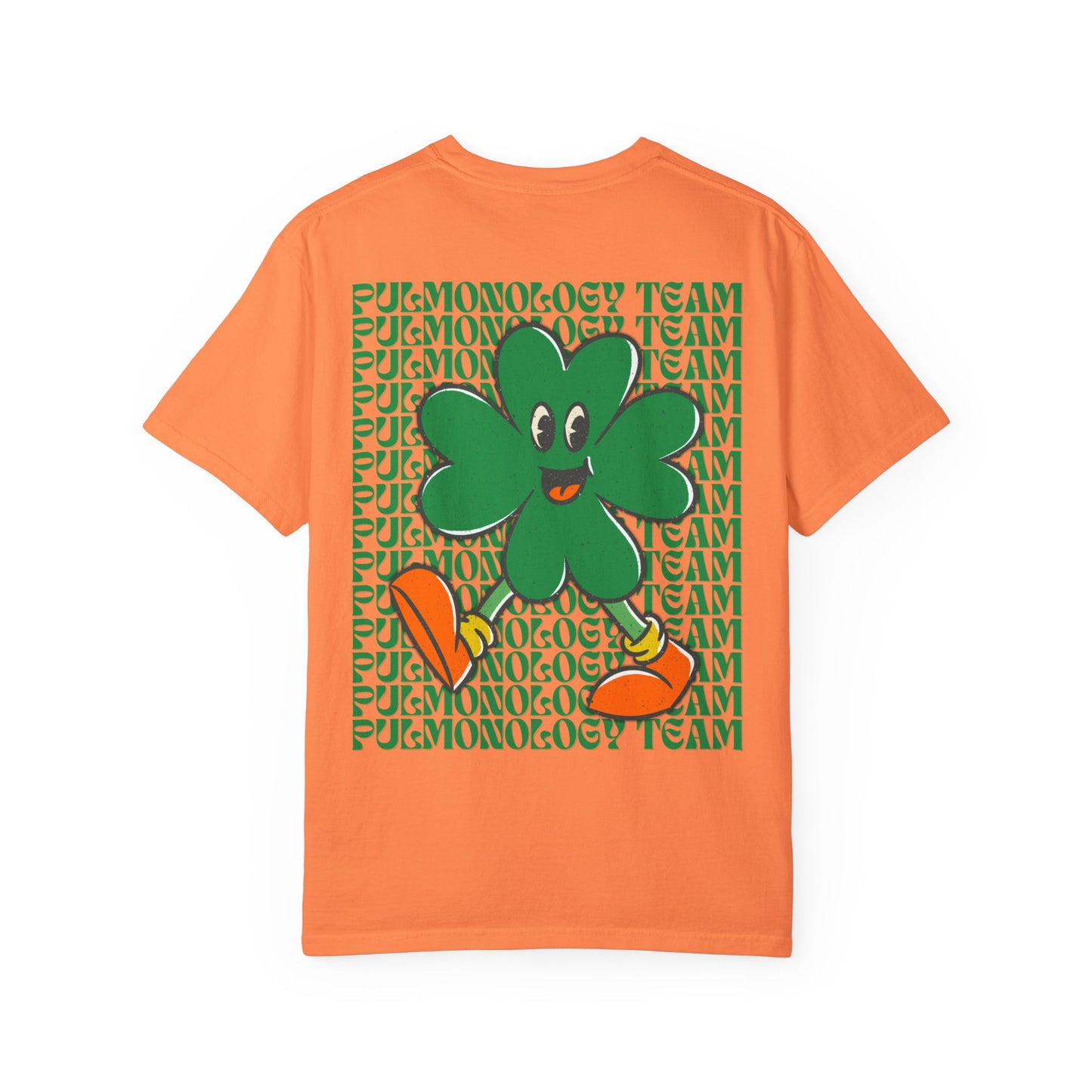 Pulmonology St. Patrick's Day T Shirt Happy Shamrock