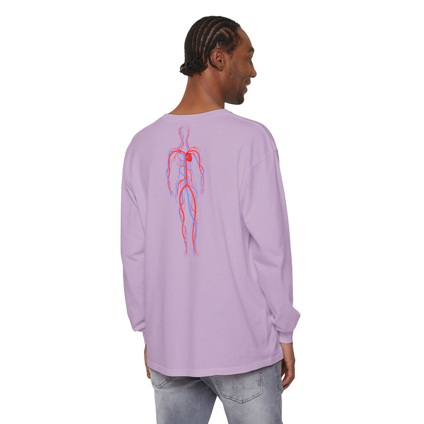 VASCULAR ACCESS Anatomical Long Sleeve T Shirt