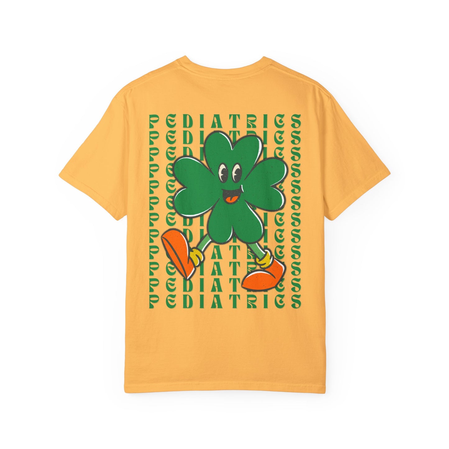 Pediatrics St. Patrick's Day T Shirt Happy Shamrock