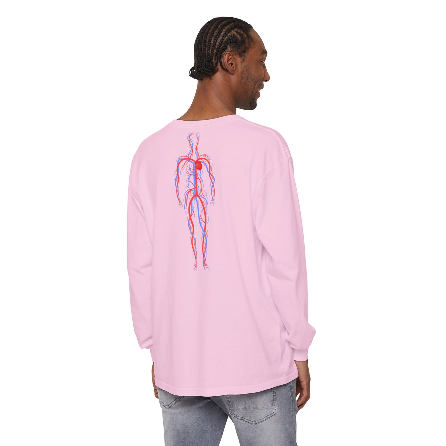 VASCULAR ACCESS Anatomical Long Sleeve T Shirt