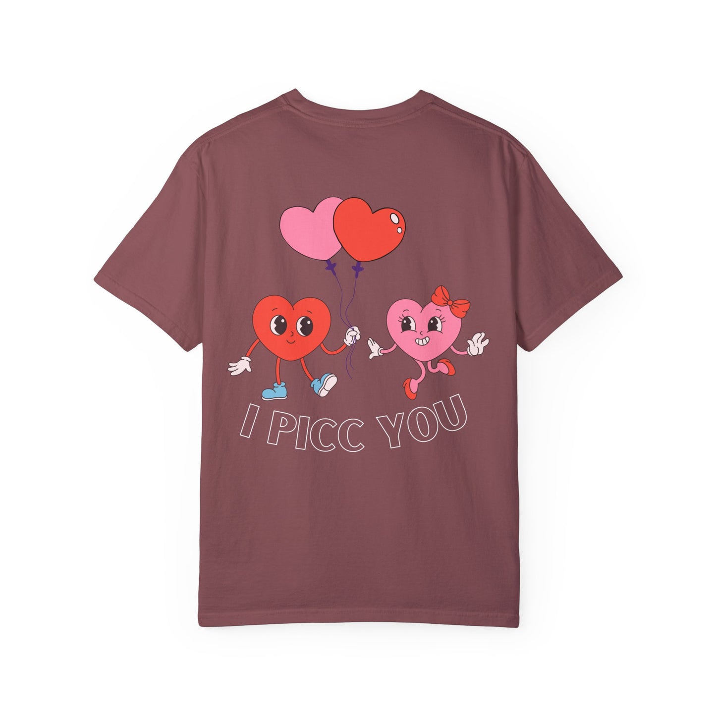 VASCULAR ACCESS I PICC YOU Valentines Day Shirt (White Lettering)