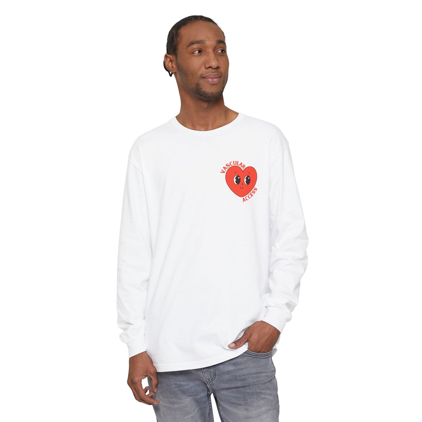 VASCULAR ACCESS I PICC YOU Valentines Day Long Sleeve T-Shirt