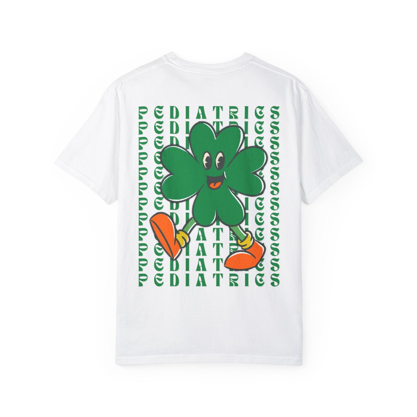 Pediatrics St. Patrick's Day T Shirt Happy Shamrock