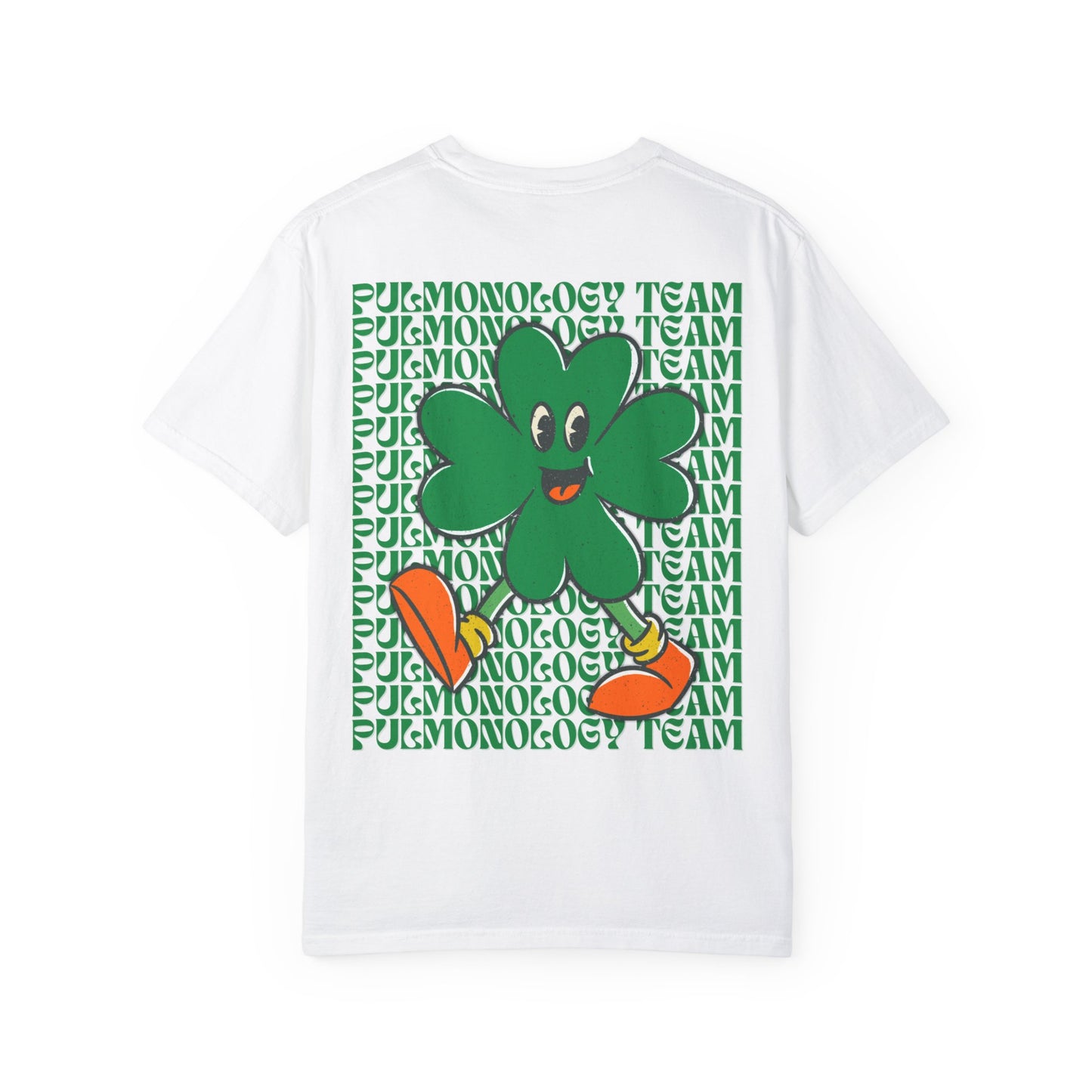 Pulmonology St. Patrick's Day T Shirt Happy Shamrock