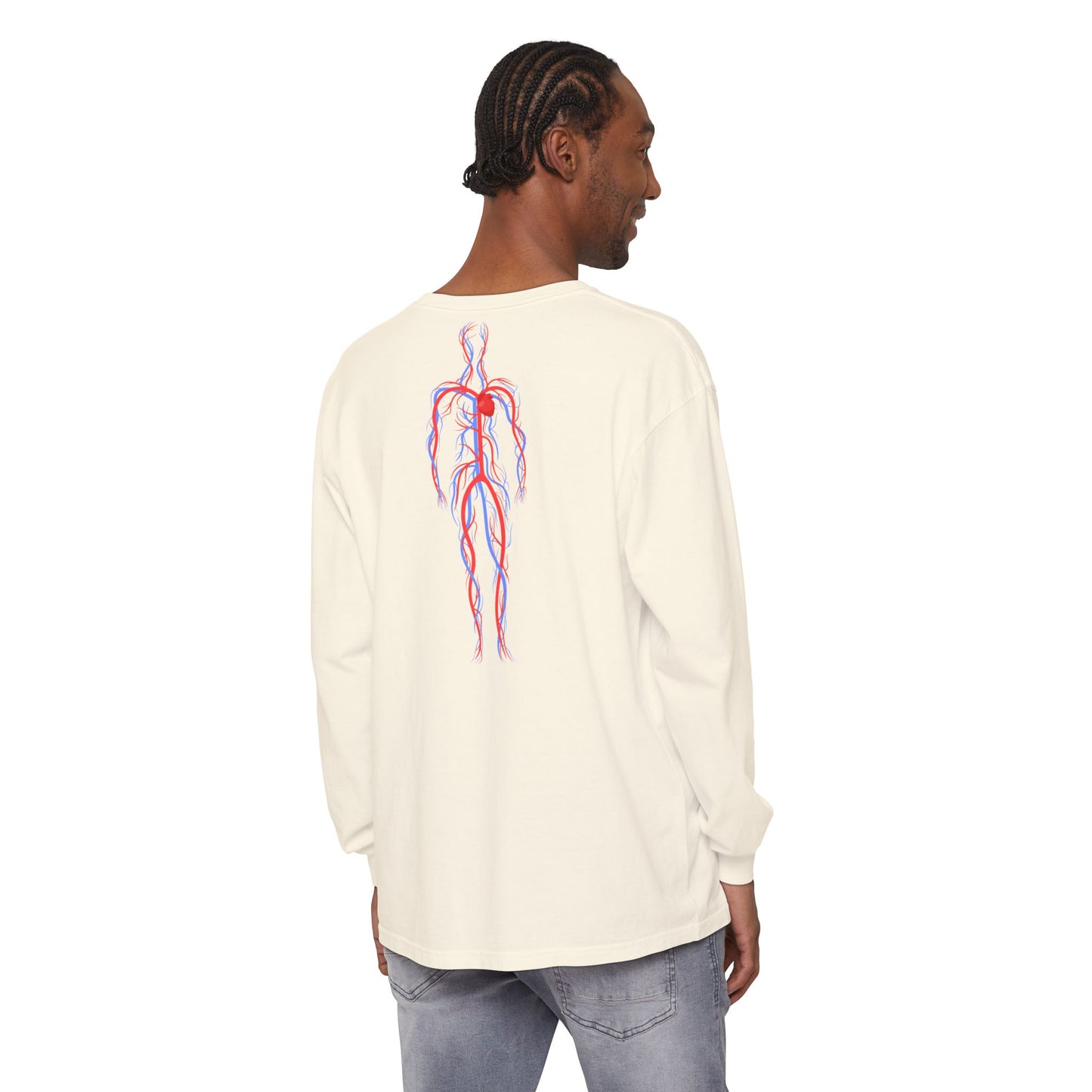 VASCULAR ACCESS Anatomical Long Sleeve T Shirt